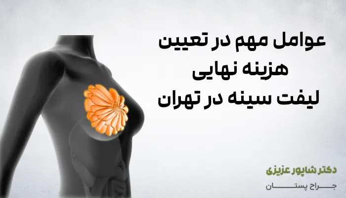 عوامل مهم در تعیین هزینه نهایی لیفت سینه در تهران